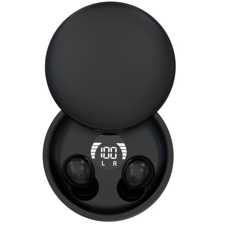 SK Invisible Sleep Wireless Bluetooth Headphones Sport Bluetooth Earphones 4D Bass HD Effect,Low Latency,Noise Reduction Earbuds